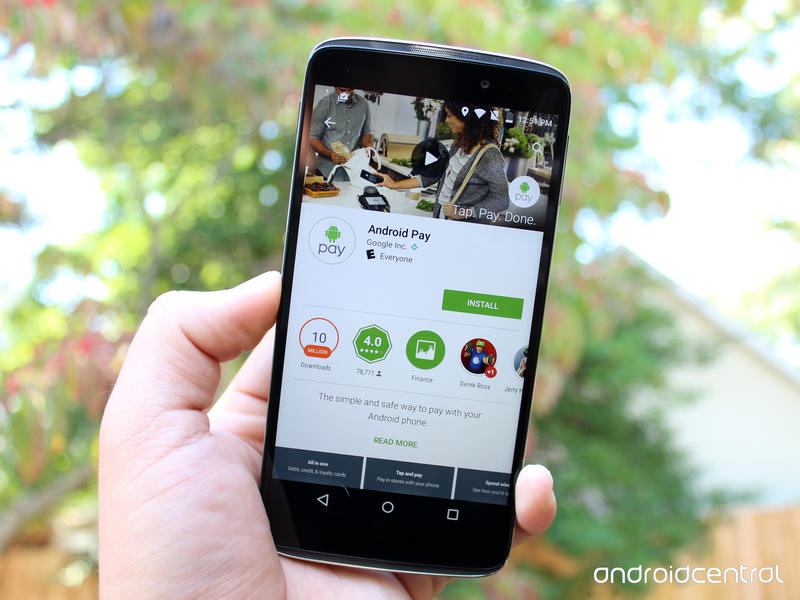 android-pay-app, Foto: androidcentral.com