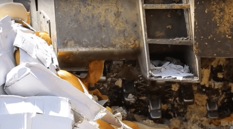 Cascaval importat, distrus de autoritatile rusesti, Foto: Captura RT