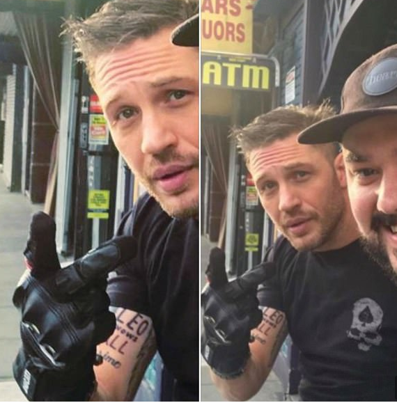 Tom Hardy, Foto: Captura YouTube