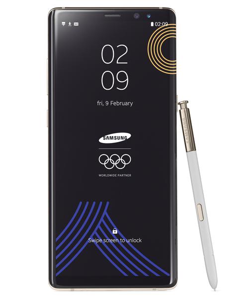 Samsung Galaxy Note 8 Olympic Edition, Foto: news.samsung.com