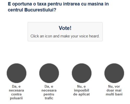 Sondaj taxa centrul Bucurestiului, Foto: Hotnews