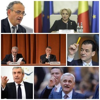 Politic show, Foto: Colaj foto