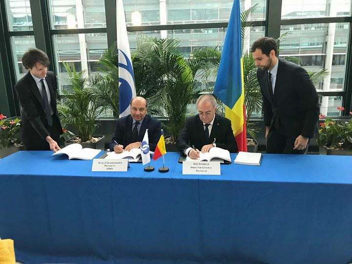 Reprezentantii BERD si Transgaz, Foto: Transgaz