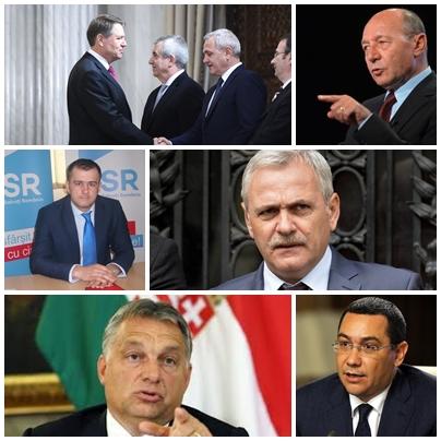 Politic show, Foto: Colaj foto