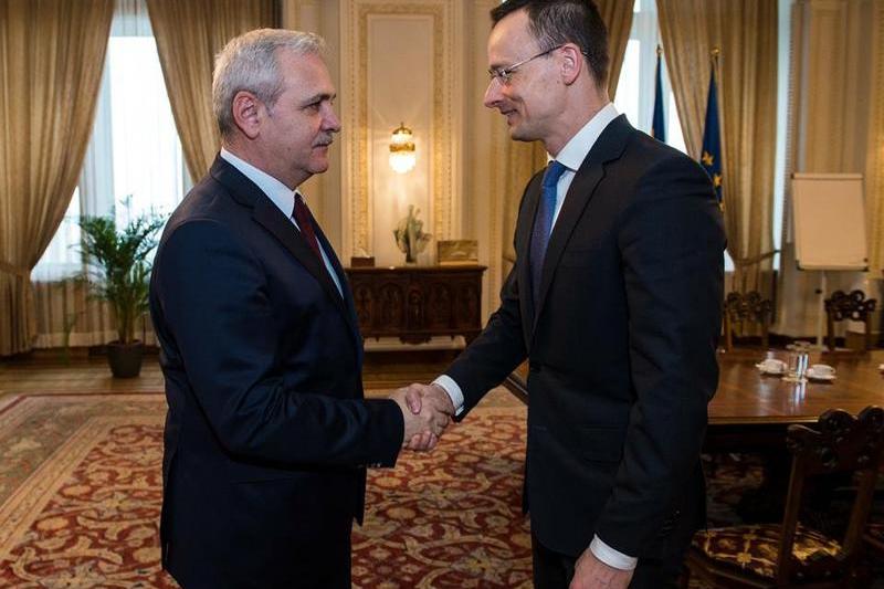 Liviu Dragnea si Peter Szijjarto, Foto: Facebook - Liviu Dragnea