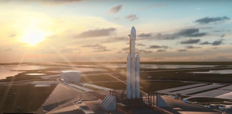 Falcon Heavy, Foto: SpaceX