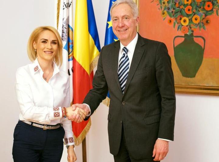 Gabriela Firea si Hans Klemm, Foto: PMB