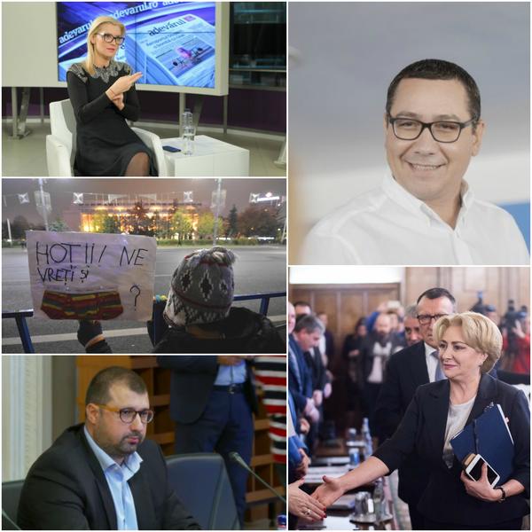 Politic show, Foto: Colaj foto