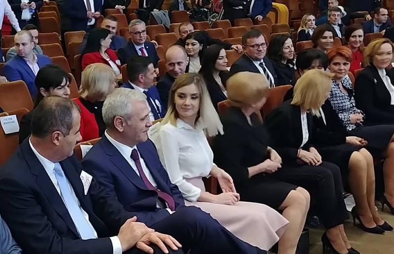 Liviu Dragnea, insotit de iubita la Congresul PSD, Foto: Hotnews