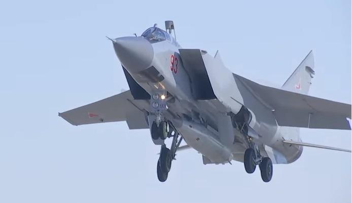 Rusia a testat noua sa racheta hipersonica Kinjal, Foto: Captura YouTube