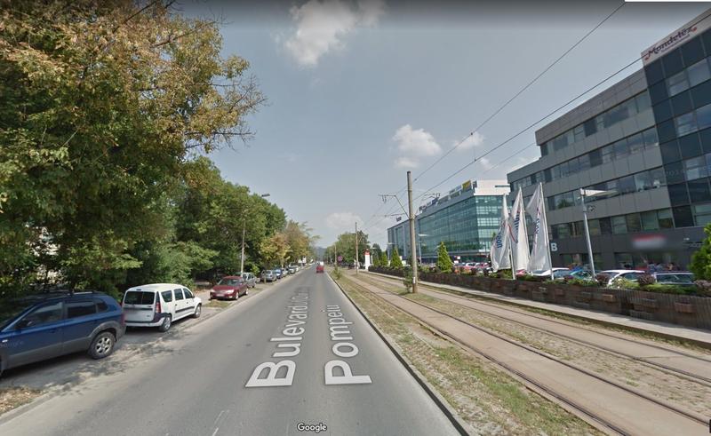 Strada Dimitrie Pompeiu, Foto: Google Maps