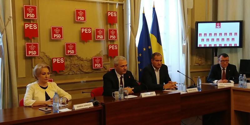 Liviu Dragnea si noul BPN al PSD, Foto: Hotnews