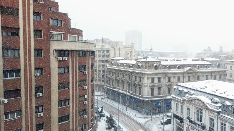 Ninsoare in Bucuresti, Foto: Hotnews