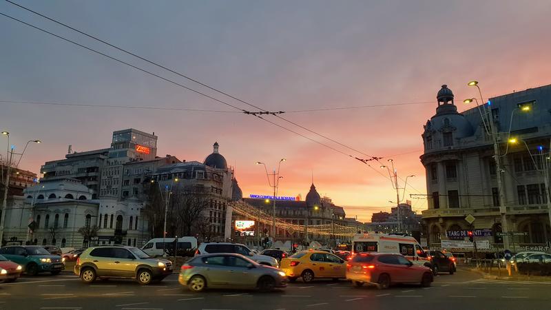 Rondul din Piata Universitatii, Foto: Hotnews