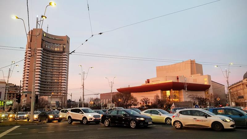 Teatrul National si hotelul Intercontinental, Foto: Hotnews