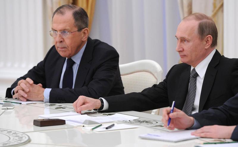 Serghei Lavrov si Vladimir Putin, Foto: kremlin.ru