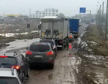 Drumul spre vama Giurgiu, Foto: Captura video