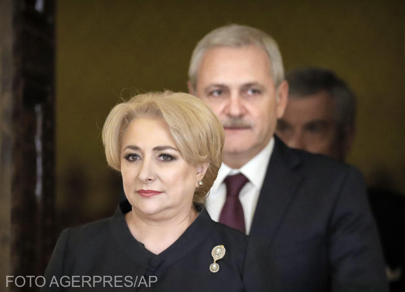 Viorica Dancila si Liviu Dragnea, Foto: Agerpres/AP