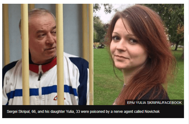 Serghei si Iulia Skripal, Foto: Captura BBC