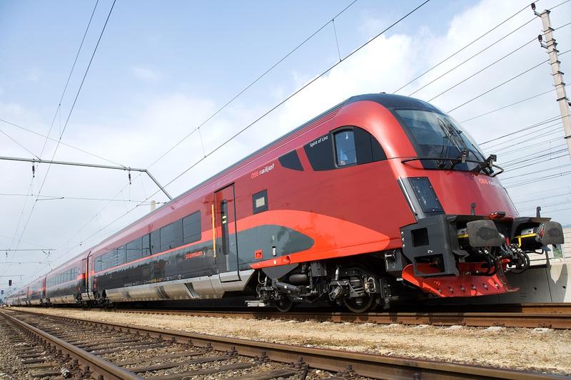 Tren Railjet al Cailor Ferate Austriece OBB, Foto: OBB