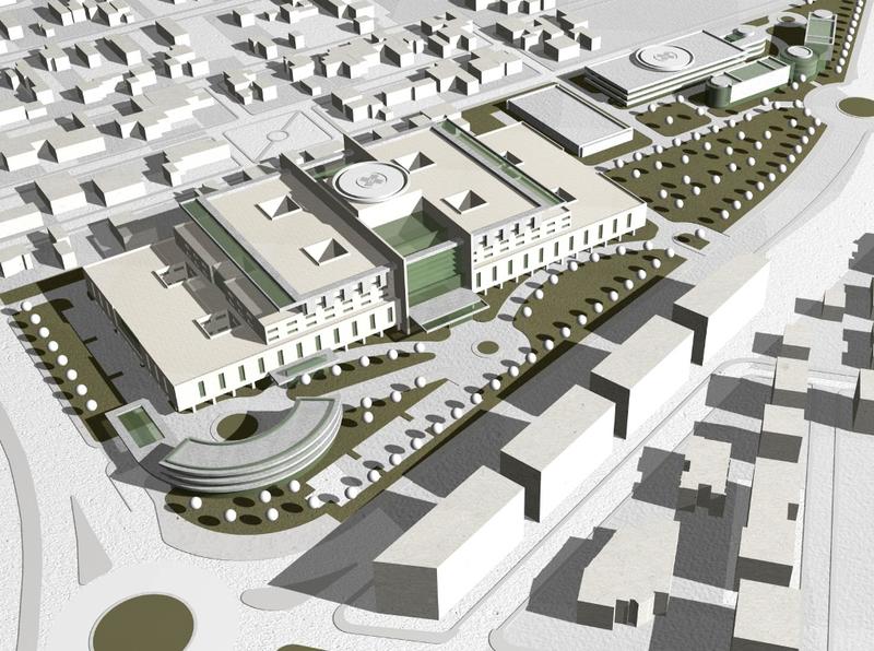 Macheta Spital Vasile cel Mare, Foto: Hotnews