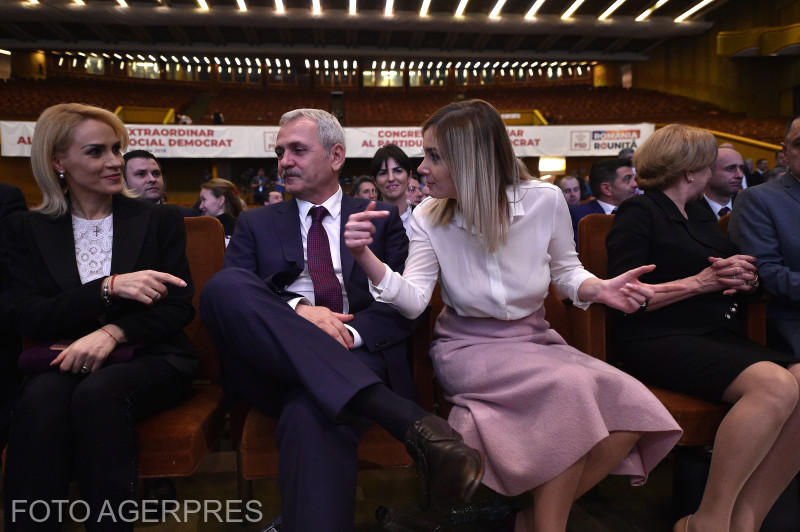 Liviu Dragnea si Irina Tanase, la congresul PSD, Foto: Agerpres