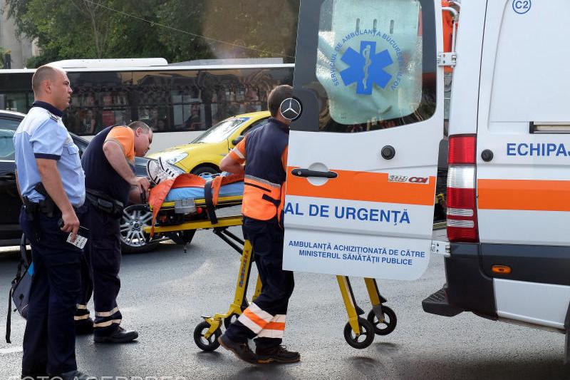 Accident de circulatie in Bucuresti (arhiva), Foto: Agerpres