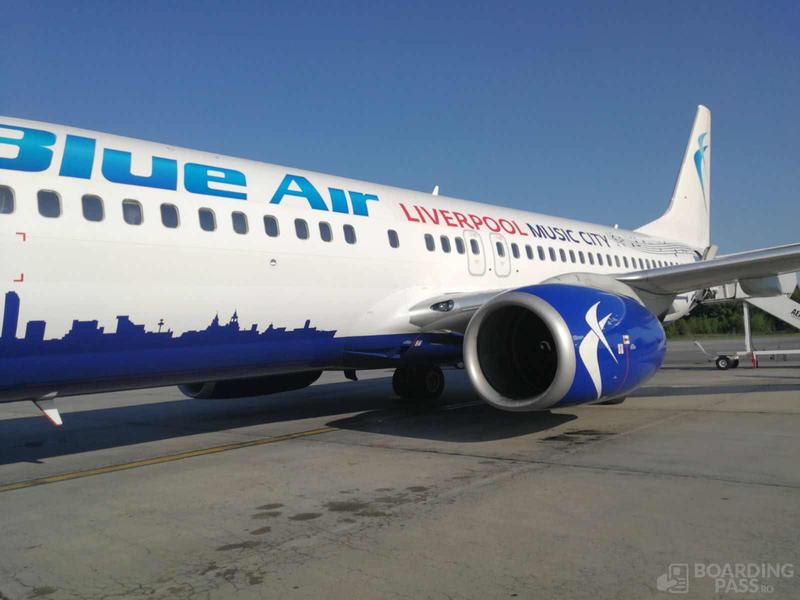 Cursa Blue Air, intoarsa din drum, Foto: Irina Cioroba / Facebook - BoardingPass.ro