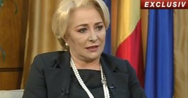 Viorica Dancila la Romania TV, Foto: romaniatv.net
