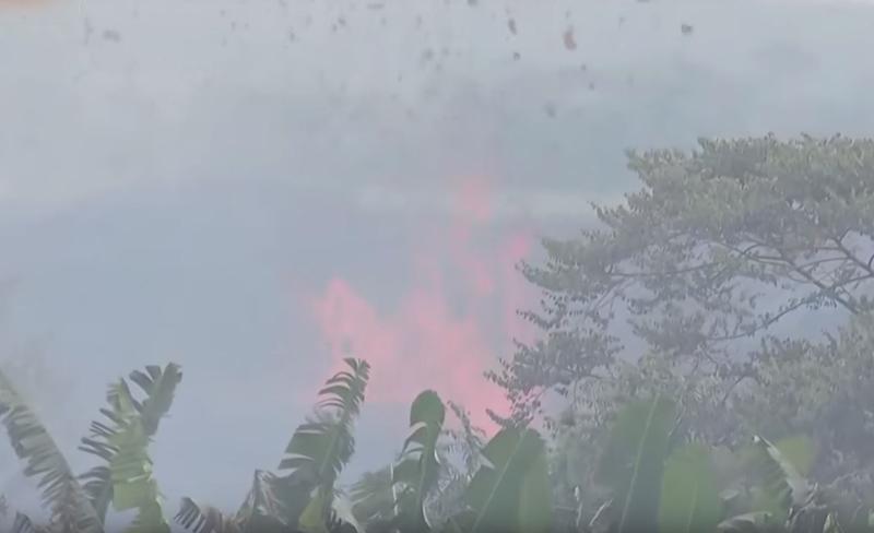 Erupie Hawaii, Foto: Captura YouTube