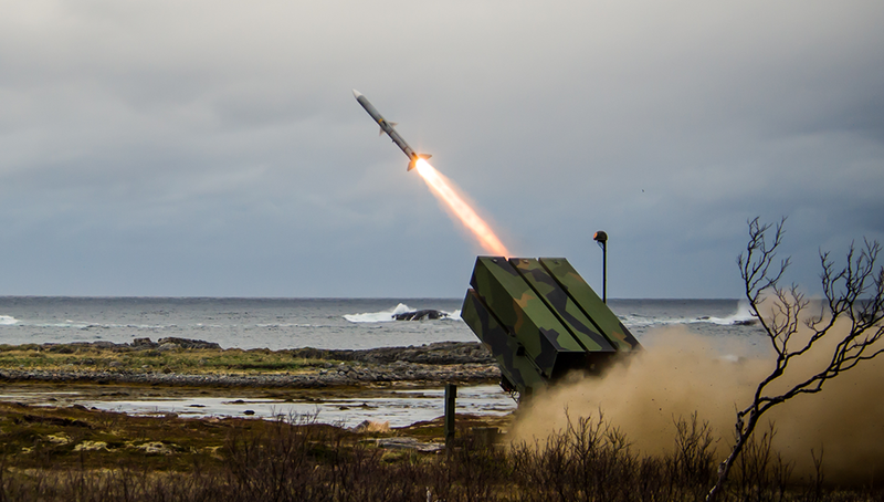 Sistemul NASAMS cu rachete AMRAAM, Foto: Raytheon