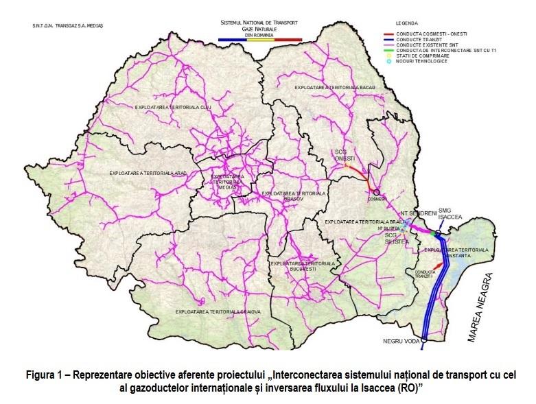 Conductele de tranzit Isaccea-Negru Voda, Foto: Transgaz