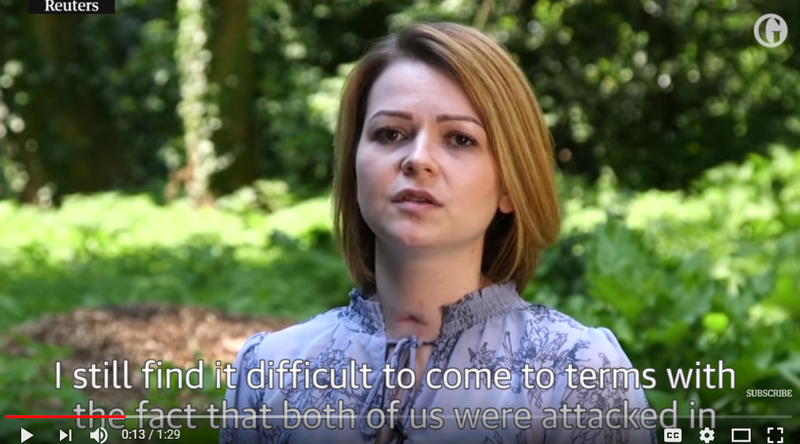 Iulia Skripal, Foto: Captura YouTube