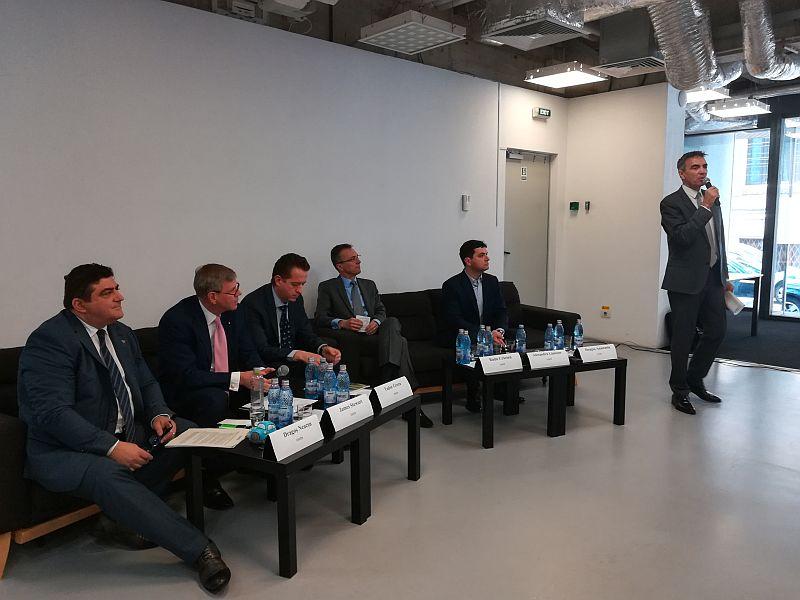 Coalitia pentru Dezvoltarea Romaniei la una din conferintele de presa, Foto: Hotnews