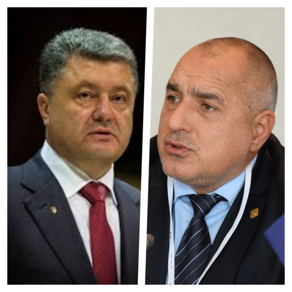 Porosenko si Borisov, Foto: Colaj foto