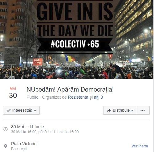 protest, Foto: captura facebook