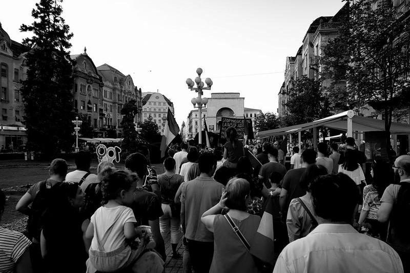 Protest Timisoara, Foto: Ana Maria Radoi Facebook