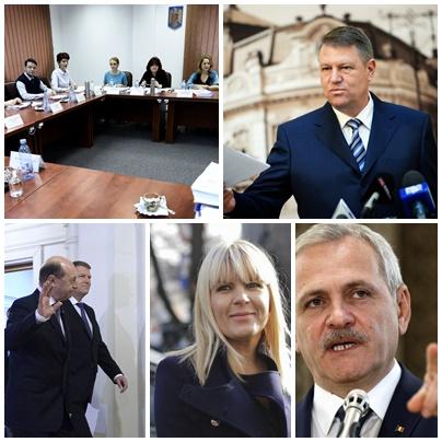 Politic show, Foto: Colaj foto