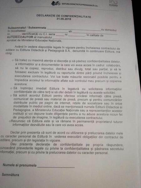 Declaratie de confidentialitate, Foto: Hotnews