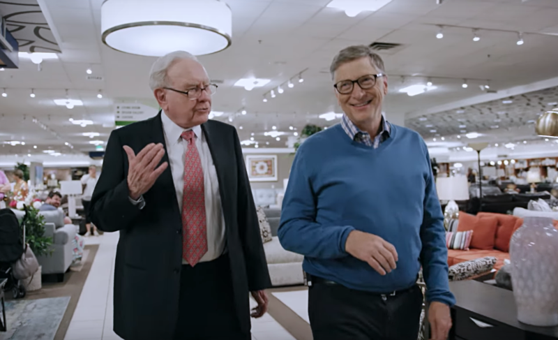 Warren Buffett si Bill Gates, Foto: Captura YouTube - Bill Gates