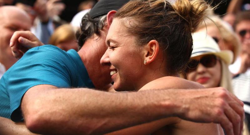 Simona Halep si Darren Cahill, Foto: wtatennis.com