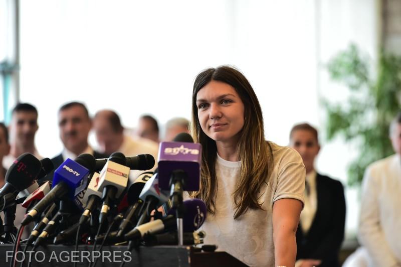 Simona Halep, conferinta pe Otopeni, Foto: Agerpres