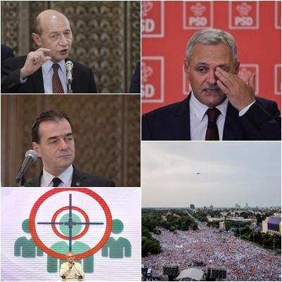 Politic show, Foto: Colaj foto