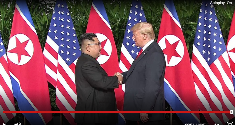 Donald Trump si Kim Jong-un, Foto: Captura BBC