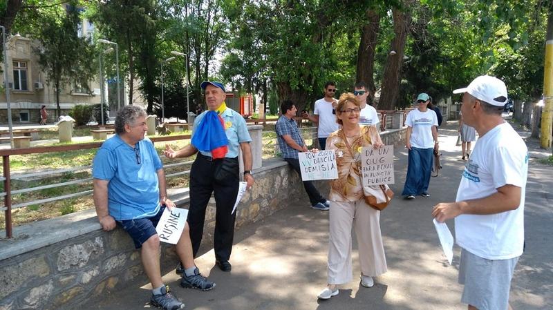 Protest contra lui Dancila la Constanta, Foto: News.ro