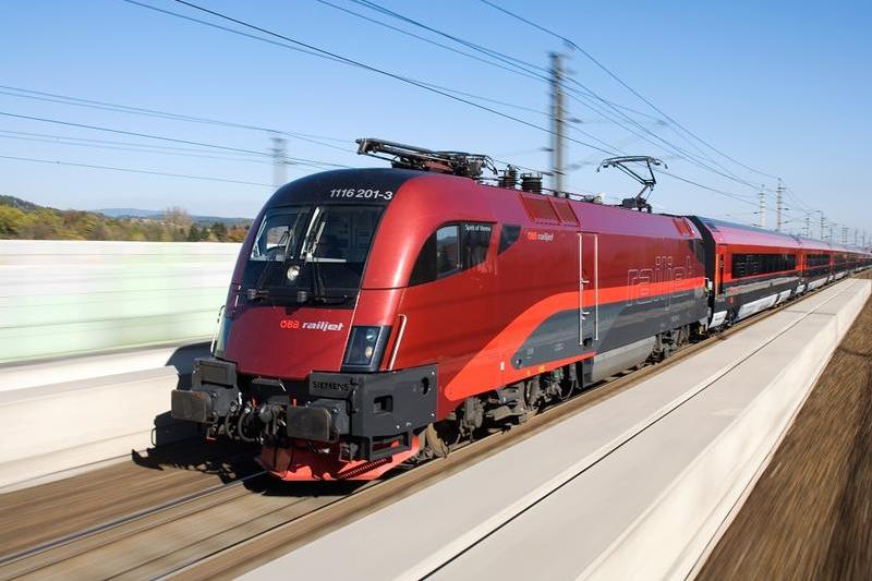 Tren austriac de mare viteza Railjet, Foto: OBB