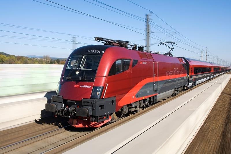 Tren austriac de mare viteza Railjet, Foto: OBB