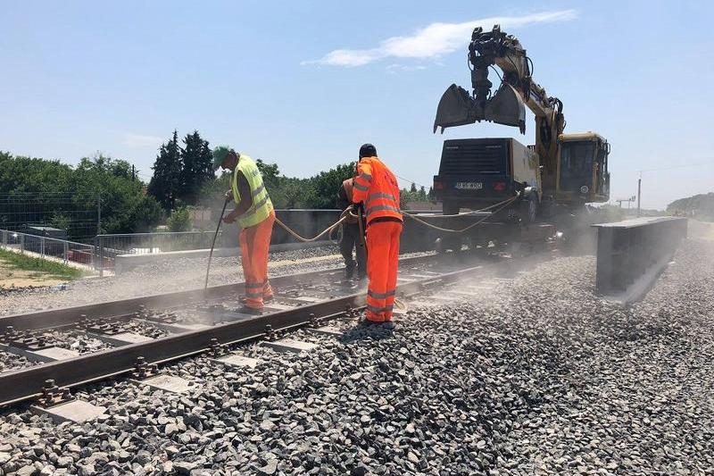 Lucrari feroviare, Foto: CFR Infrastructura