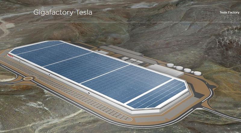 Tesla Gigafactory, Foto: Tesla Motors