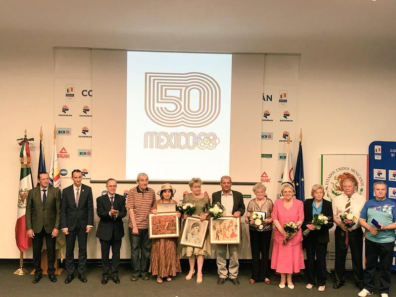 Embajada de Mexico y Comite Olimpico Rumano, Foto: Embajada de México